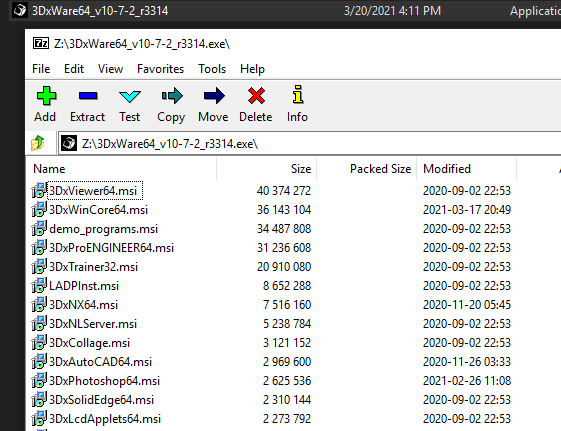 3DxWare 10.7.2 7-zip extraction.png