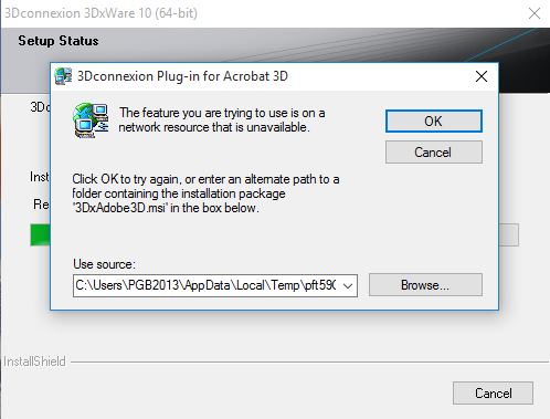 3Dconnexion error 1.JPG